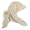 thumbnail image 6 of Tittly Bandanas for Women Head Scarf Head Hat Cap Ethnic Pre Tied Braid Hair Cover Wrap Turban Headwear Hat Fascinators Hats Head Scarf White One Size, 6 of 9