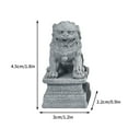 thumbnail image 3 of Birdeem Simulated Small Stone Ornaments Horticultural Small Decorations Pixiu Small Decorations, 3 of 9