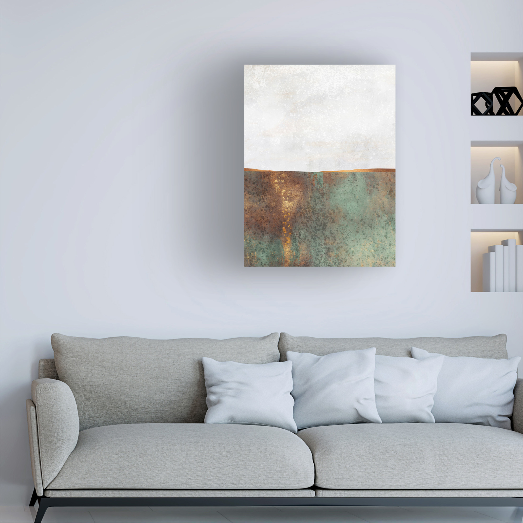 Trademark Fine Art Elisabeth Fredriksson First Snow Canvas Wall Art