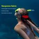thumbnail image 5 of Cubierta De La Correa De Máscara De Buceo, Neopreno Buceo Protector De Pelo Abrigo Doble Capa Buceo Bofetada Correas Ajustables Cubierta Para Deportes Acuáticos, 5 of 7