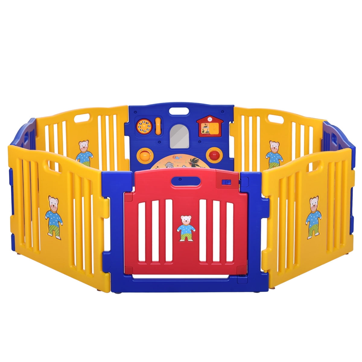 Tobbi Baby Playpen 8 Panel Foldable High PE Frame Palestine Ubuy