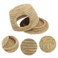 thumbnail image 3 of MOVTOTOP 1Pcs Grass Woven Nest Rabbit Grass House Hiding Spot For Pet Owners, 3 of 6