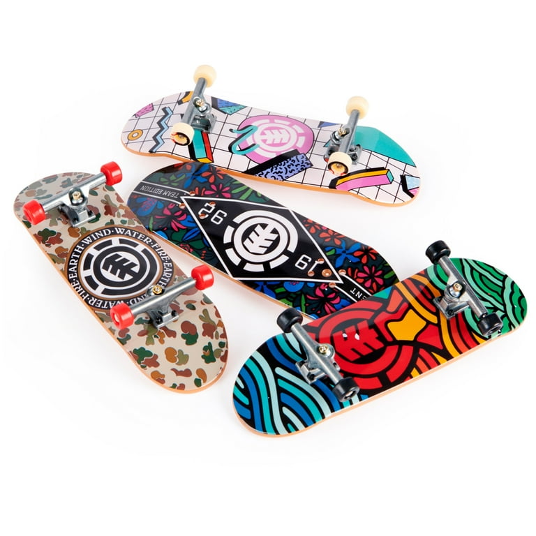 Element Skateboards Tech Deck Ultra DLX 4-Pack Fingerboard