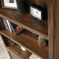 thumbnail image 6 of Pemberly Row 3-Shelf Tall Modern Engineered Wood Storage Bookcase in Walnut, 6 of 12