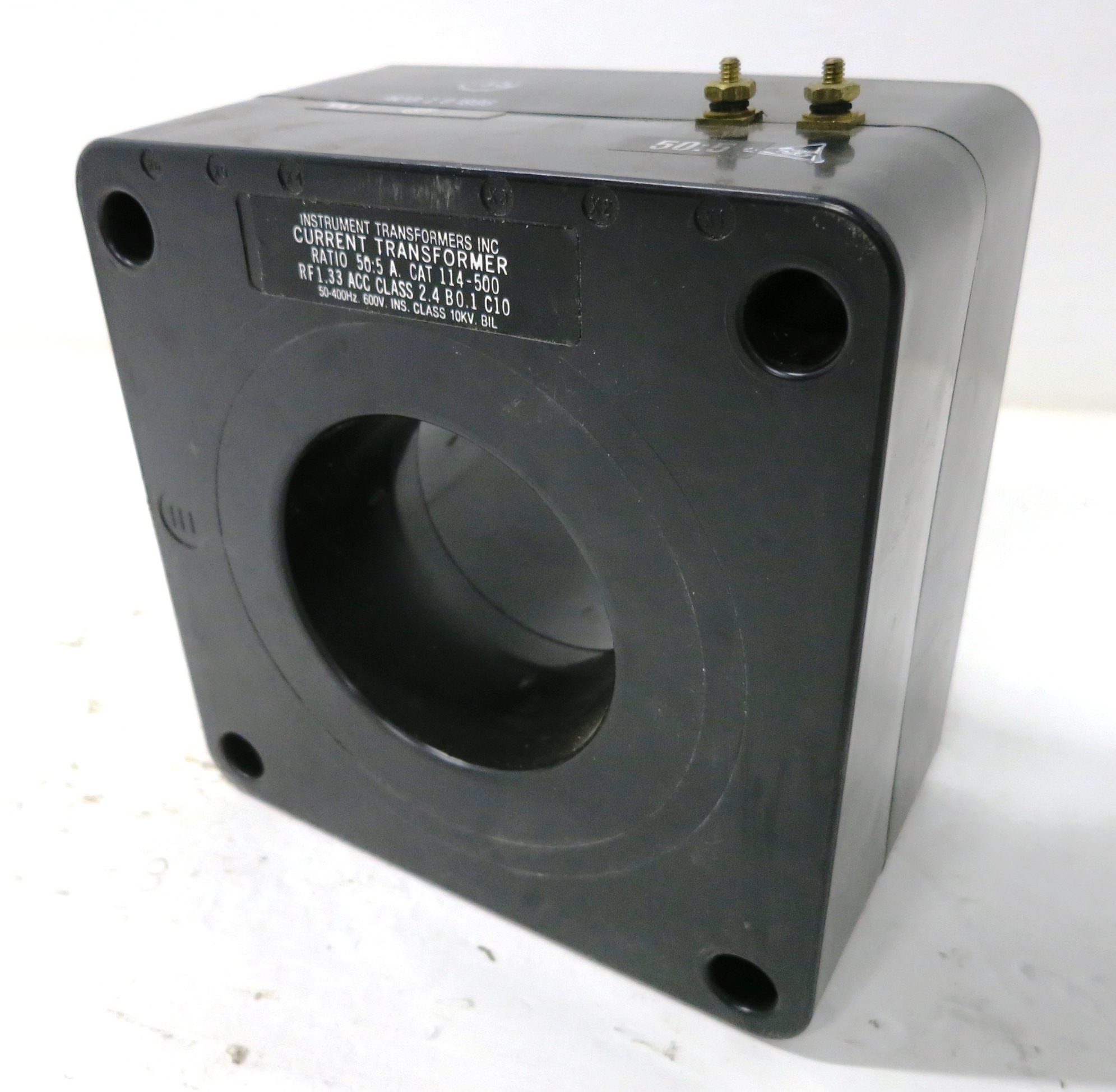 NEW Instrument Transformers 114500 Current Transformer Ratio 505A CT