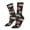 White, variant on Retro Video Game Print Adult Socks for Men & Women,Calf Socks, Ankle Socks,Boots Socks,Breathable Casual Sock,Unisex Crew Socks