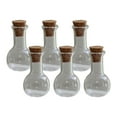 thumbnail image 2 of 6 Unids Mini Botellas de Color de con Corcho Frascos Viales Vacíos Linda Pequeña Botella de Deseos Mini Contenedores de Botellas de Claro Baoblaze mini botellas de los deseos, 2 of 8