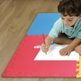 thumbnail image 2 of Home Décor Inc Connect-A-Mat EVA Foam 1-Piece Primary Colours Puzzle Play Mat (24"x24"), 2 of 4