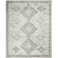 thumbnail image 3 of Nourison Concerto Modern Ivory/Grey/Blue 6'7" x 9'6" Area Rug, (7x10), 3 of 9