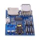 thumbnail image 2 of 5X Mp3 Decodificadores Sin PÉRdida DecodificaciÓN Amplificador de Potencia Reproductor de MP3 MÓDulo de Audio Tarjeta de Decodificador de Mp3 Compatible con Tarjeta TF USB, 2 of 5