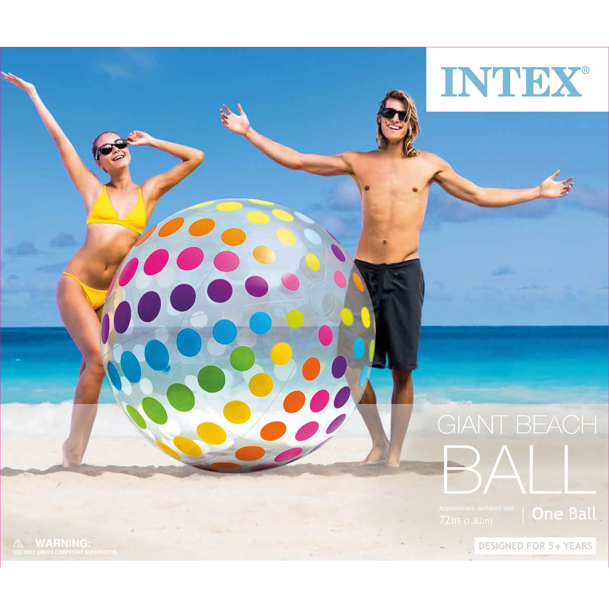 intex jumbo beach ball