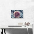 thumbnail image 2 of ARTCANVAS Dahlia Painting Home decor Canvas Art Print - Size: 18" x 12" (0.75" Deep), 2 of 9