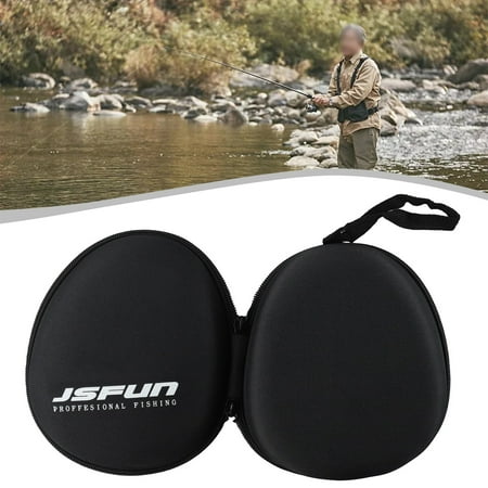 Portable Fishing Reel Bag Case Drum/Swivel/Scope Reel Fishing Bag Lure Wheel Bag