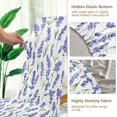 thumbnail image 5 of Yayeee 2 Pack Dining Chair Covers Stretch Parson Chairs Slipcovers Seat Protector, Watercolor Lavender Pattern, 5 of 6