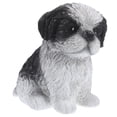 thumbnail image 1 of Estatua con forma de perro, figurita de resina, adorno, decoraciones adorables para perros, 1 ud., 1 of 7