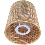 Colorful Woven Lampshade Floor Light Covers Table Sconce Desk Hanging Pendant Paper