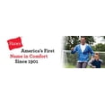 thumbnail image 2 of Hanes Men's ComfortSoft Short Sleeve T-Shirt (6 Pack), Smoke Gray, XL, 2 of 2