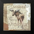 thumbnail image 2 of Phillips, Anita 20x20 Black Modern Framed Museum Art Print Titled - Moose, 2 of 5