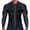 Black, variant on Daolelai Men's Sweat Suit Neoprene Diving Suit Body Shaper Long Sleeve