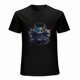 thumbnail image 1 of Cat T-shirt Cat Unisex T-shirt Unisex tees Casual Cotton Colorful Printing, 1 of 5