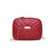 thumbnail image 4 of Bolsa bandolera de cuero simple para mujer bandolera de hombro con cadena (Rojo) Ehuebsd Para Estrenar, 4 of 8