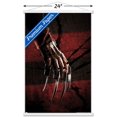 thumbnail image 3 of A Nightmare on Elm Street - Hand Stripes Wall Poster with Wooden Magnetic Frame, 22.375" x 34", 3 of 3