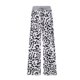 thumbnail image 3 of Sexy Dance Pantalones de salón Palazzo de talla grande para mujer, pantalones de pijama informales holgados de leopardo, ropa de dormir, 3 of 4
