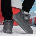 thumbnail image 4 of YOURDIARY Women Snow Boots Winter Warm Outdoor Waterproof Fabric Hiking Ankle Boots Slip-ons Grey, 4 of 7