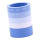 thumbnail image 5 of Portalápices con organizador de escritorio, portalápices decorativo, gran capacidad, PP resistente Azul, 5 of 8