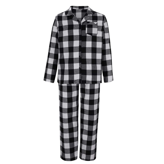 Family Matching Christmas Pajamas Set Family Photo Session Matching Pajamas Christmas Print 2 Piece Set Long Sleeve Sleepwear Homewear Outfits My Items