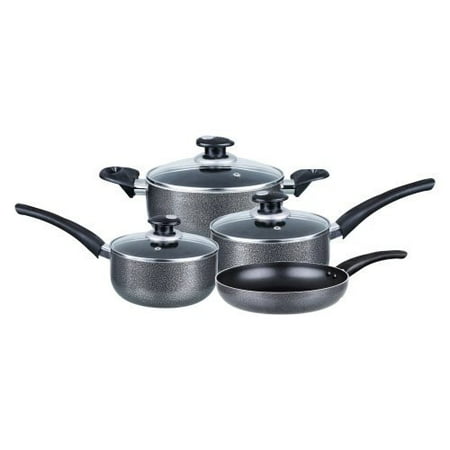Brentwood Aluminum Non-Stick Cookware Set 7-Piece Set