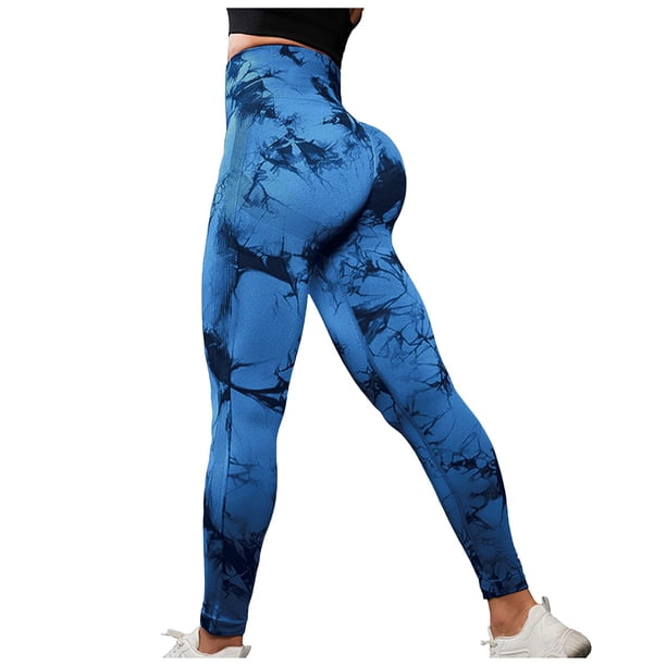 MKLEKYY Leggings deportivos para mujer, leggings de entrenamiento fruncidos sin costuras, leggings de realce de glúteos, pantalones de yoga de cintura alta 3227