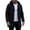 Black, variant on Lauruss Men's Hooded Warm Winter Coat, Thick Solid Coat with Collar and Lining