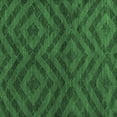 thumbnail image 1 of Ahgly Company Indoor Square Abstract Emerald Green Modern Area Rugs, 3' Square, 1 of 4
