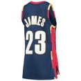 thumbnail image 3 of Women's Mitchell & Ness LeBron James Navy Cleveland Cavaliers  Hardwood Classics Swingman Jersey, 3 of 3