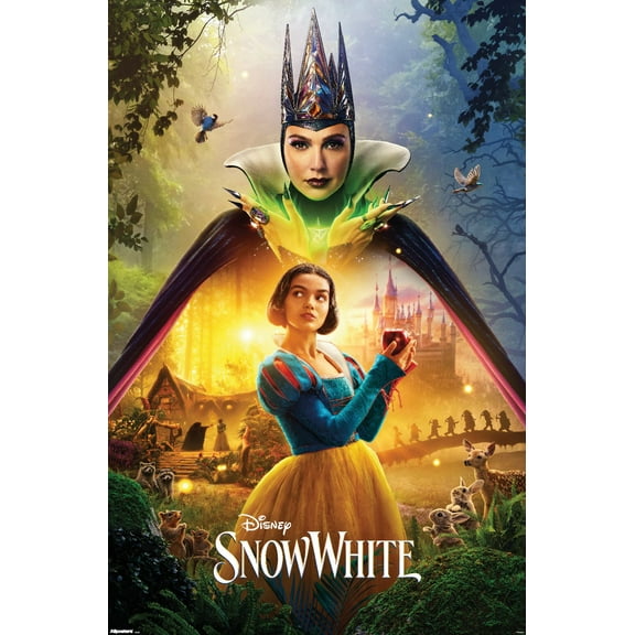 Disney Snow White: Live Action - Official One Sheet Wall Poster, 22.375" x 34"