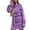 Purple, variant on Umfun Women's Cozy Turtleneck Knit Sweater Dress with Adjustable Waist Tie - Warm Fall Winter Pullover for Casual Weekend Outings and Vacation Travel