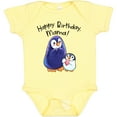 thumbnail image 3 of Inktastic Happy Birthday, Mama Cute Penguins Boys or Girls Baby Bodysuit, 3 of 5