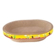 thumbnail image 2 of Durable Cat Scratcher Cardboard Cat Scratch Pad Bowl Corrugated Interactive Toys L, 2 of 7