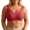 Red, variant on VBEWZET Women Plus‑Size Wire‑Free Bra V‑Neck Wide Strap Anti‑Sag Large Bust Shaping Comfort Brassiere Dark Green XXL