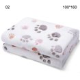 thumbnail image 2 of CAROOTU Extra Douceur et Moelleux Léger Micro-Mousse Molletonné Jeter Couverture pour Chiens, 2 of 6