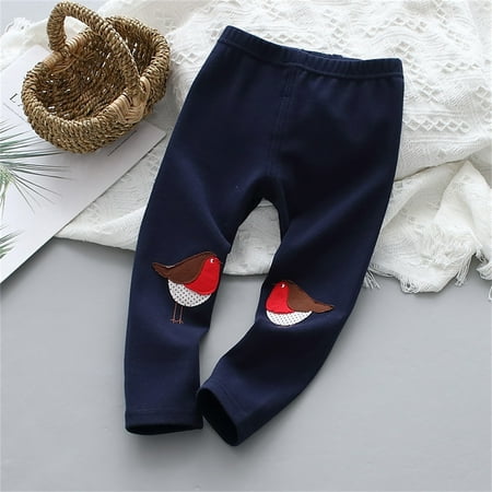

nsendm Toddler Kids Child Baby Girls Cute Cartoon Animals Pants Trousers Clothes Outfits Leggings for Toddlers Girls Pants NY1 4-5 Years