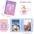 thumbnail image 2 of (oso) Álbumes de fotos huecos de 3 pulgadas, mini álbum de fotos de amor de 40 bolsillos, bolsa pequeña de Kpop para tarjetas fotográficas, álbum de fotos pequeño y lindo, almacenamiento de fotos familiar Rojo Verde Cocina, Decoración y Otros, 2 of 5