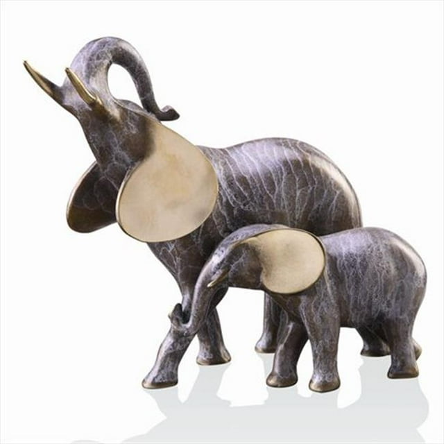 SPI Home 80163 Éléphant Maman et Bébé