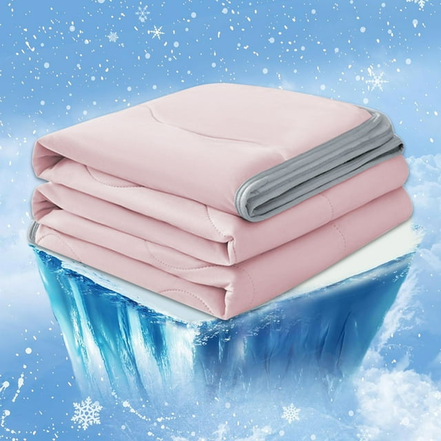 GBAYXJ polyester blanket Comforter Queen Size Blankets For Hot Sleepers And Night Blue Summer Comforter For Queen Size Bed Breathable Soft Lightweight Smooth