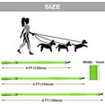 thumbnail image 6 of Solennerer Dog Leash Heavy Duty Pet Leash 2 Traffic Padded Handles Reflective Leash for Medium to Large Dogs, 6 of 6