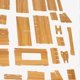 thumbnail image 3 of Wooden Desktop Organizer with Drawer Easy Assembly Wooden Pencil Holder Pen Organizer for Desk Office Supplies, 3 of 3