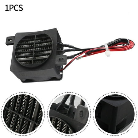 

100W 12V Electric PTC Heater Car Fan Air Heater Thermostatic Heating Element