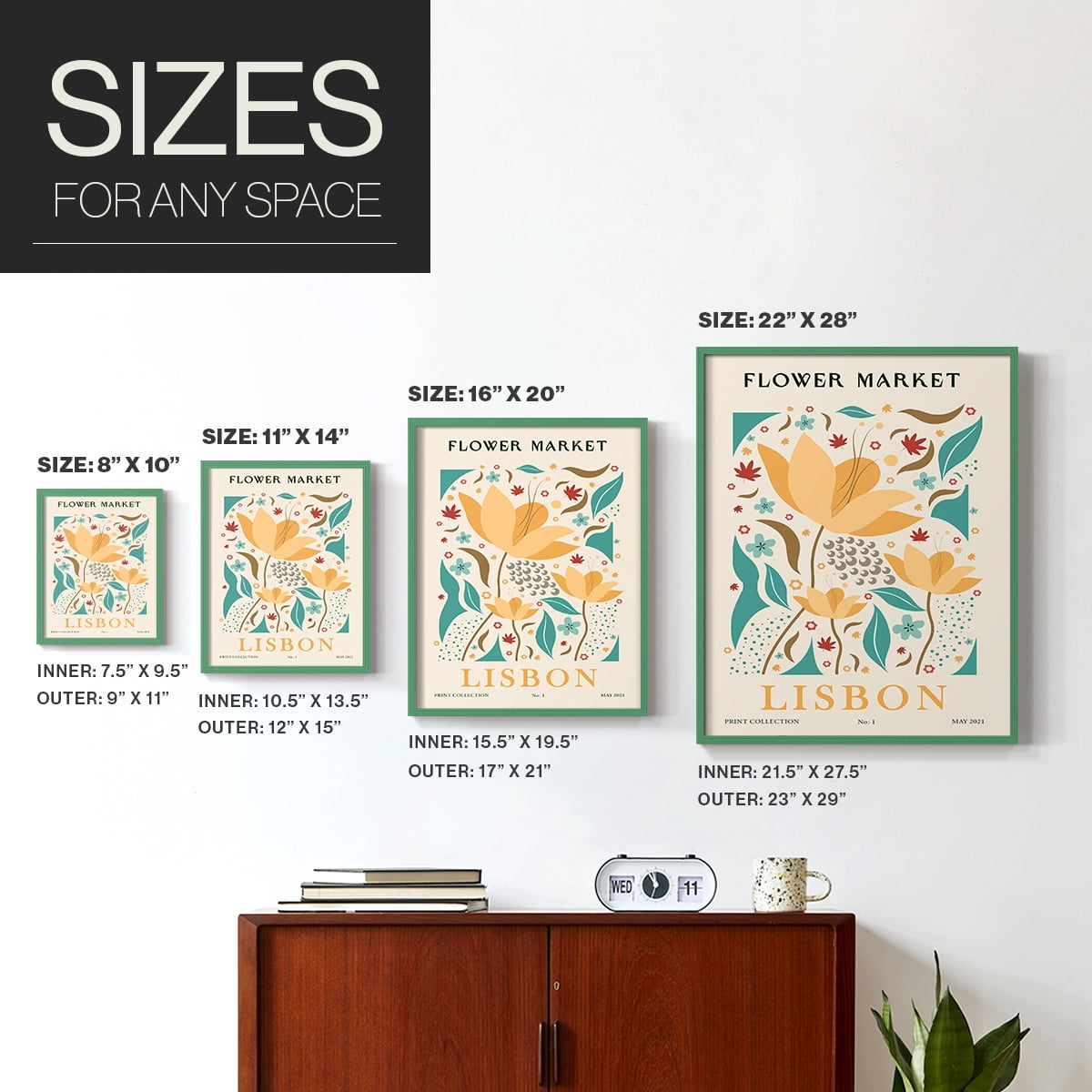 Matisse XL Framed Print - Solid Wood
