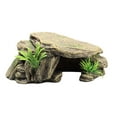 thumbnail image 4 of Decoración de tanque de tortugas para acuario, ornamento de rocalla en reposo para reptiles, para tomar el sol, para peces, tortugas,, 4 of 10